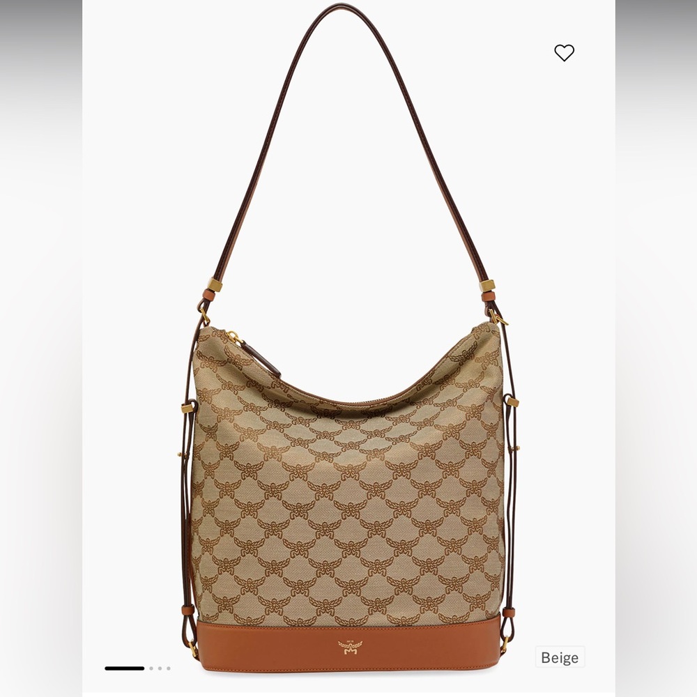 MCM
Large Himmel Monogram Hobo/Shoulder Bag